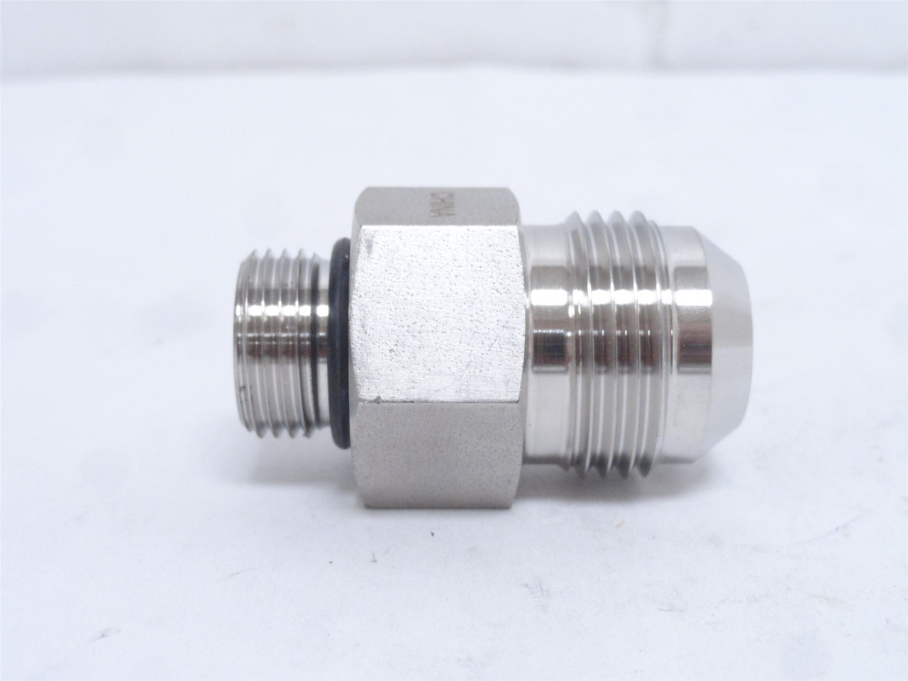 MFG- 6400-12-12-O-SS; Adapter; SS-316; 3/4 JIC x 3/4 BOSS
