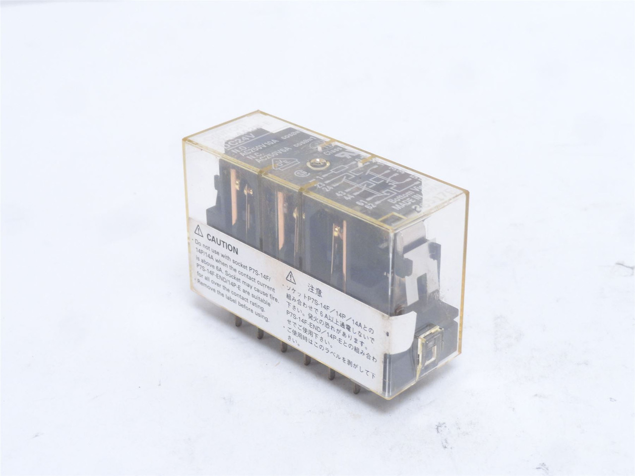 Omron G7S-4A2B-E-DC24V; Safety Relay; 10A; 250VAC; 1-NC; 1-NO