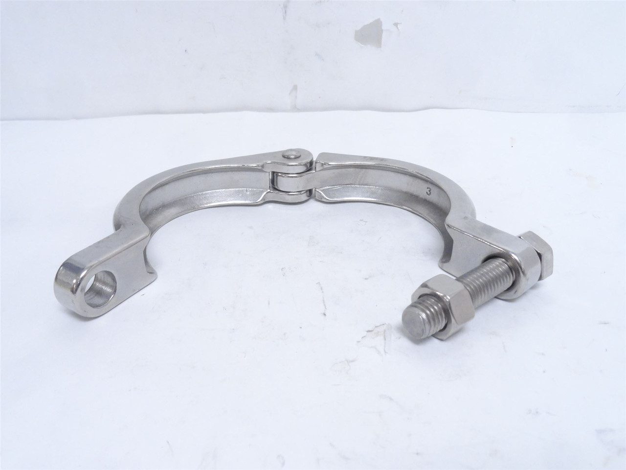 MFG- 13ILB300; I-line Bolted Line Clamp; SS-304; Size: 3"