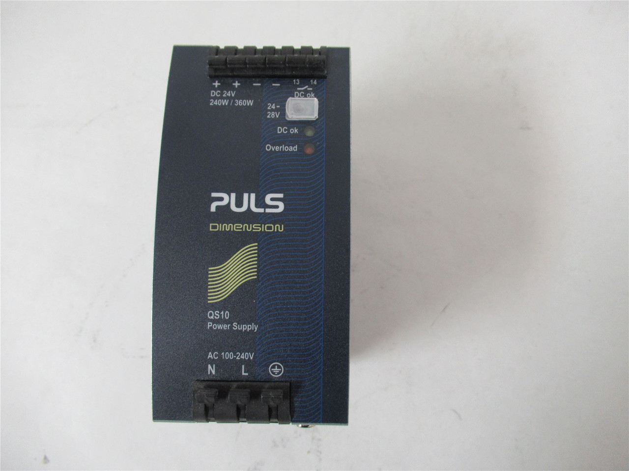 PULS QS10.241; Power Supply AC/DC Din Rail 24V 240W
