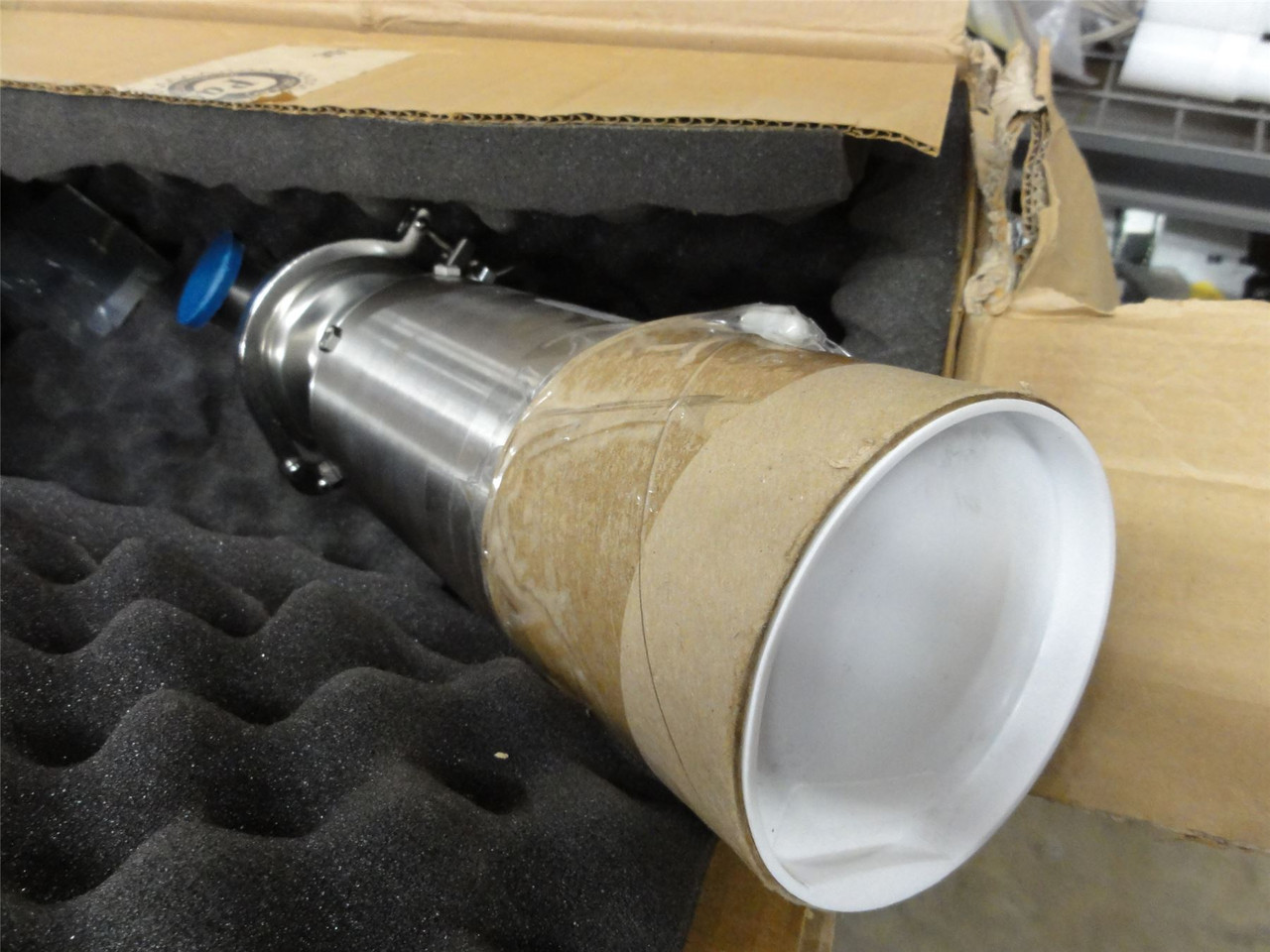 Flowtrend FT761TR-30M-10S01.5-E-316; Sanitary T-Valve 1.5"