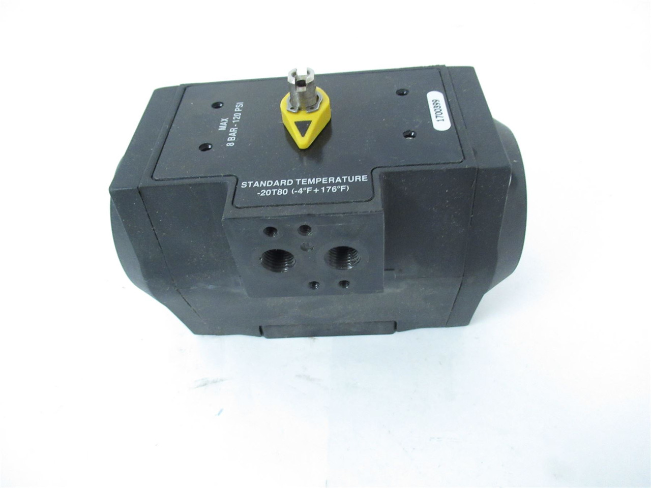 Safe Foods Corp 15A63; Air Actuator; 80PSI; 500LBS; 90Deg