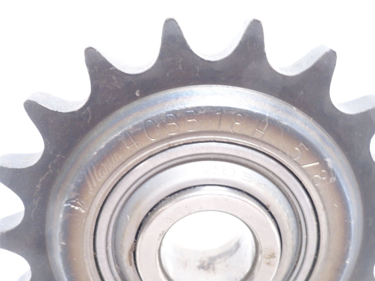 Martin 40BB18H 5/8; Hardened Idler Sprocket #40; 18T; 5/8"ID