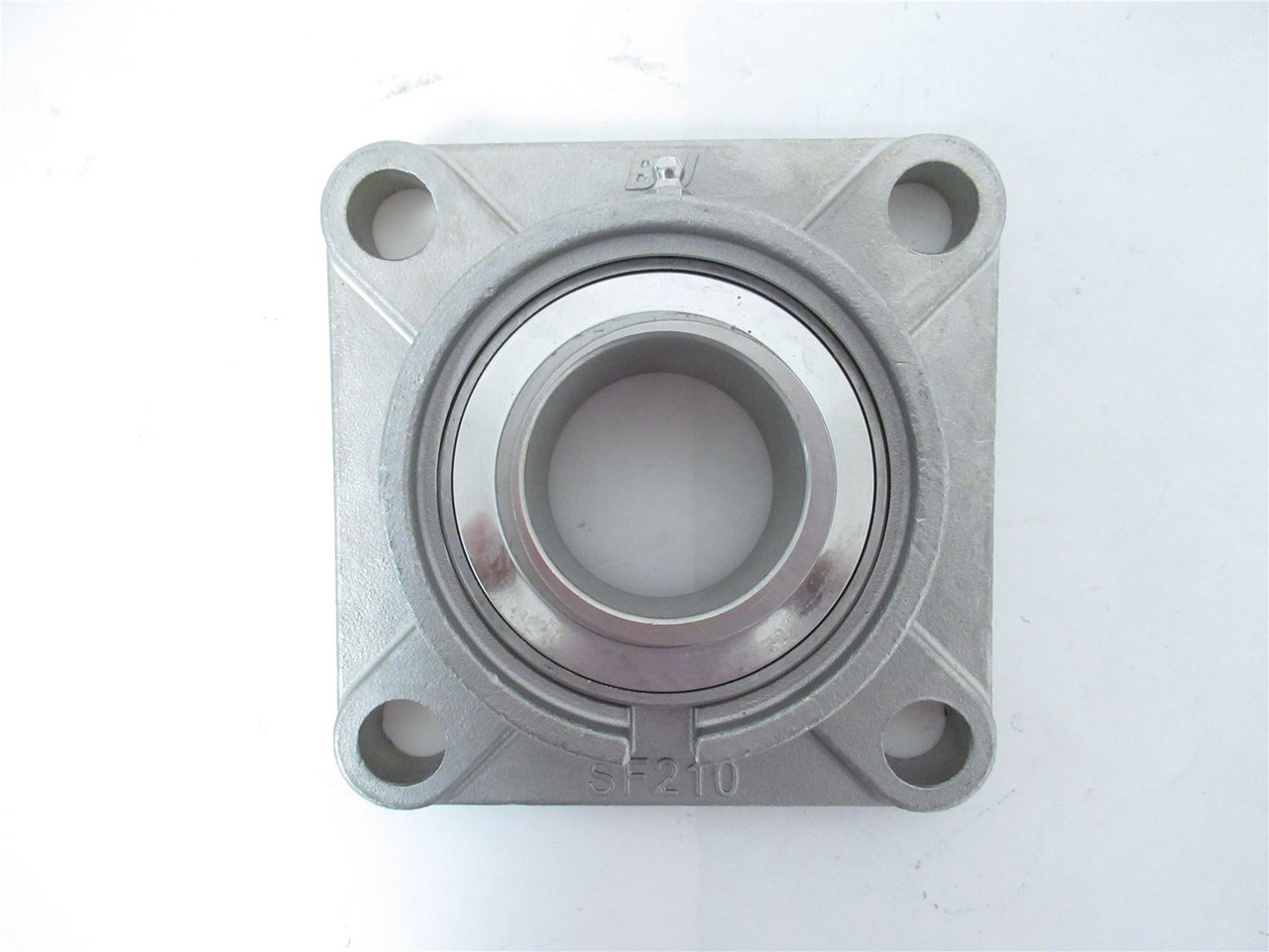 BJ Bearings SF210/SHC210; Flange Bearing 4 Bolt 50mmID SS