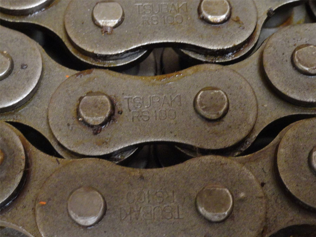 Tsubaki 100-2RB-10; Double Pitch Roller Chain #100; 10ft Long