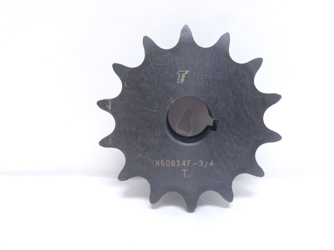 Tsubaki H50B14F-3/4; Hardened Sprocket #50; 14 Teeth; 3/4"ID