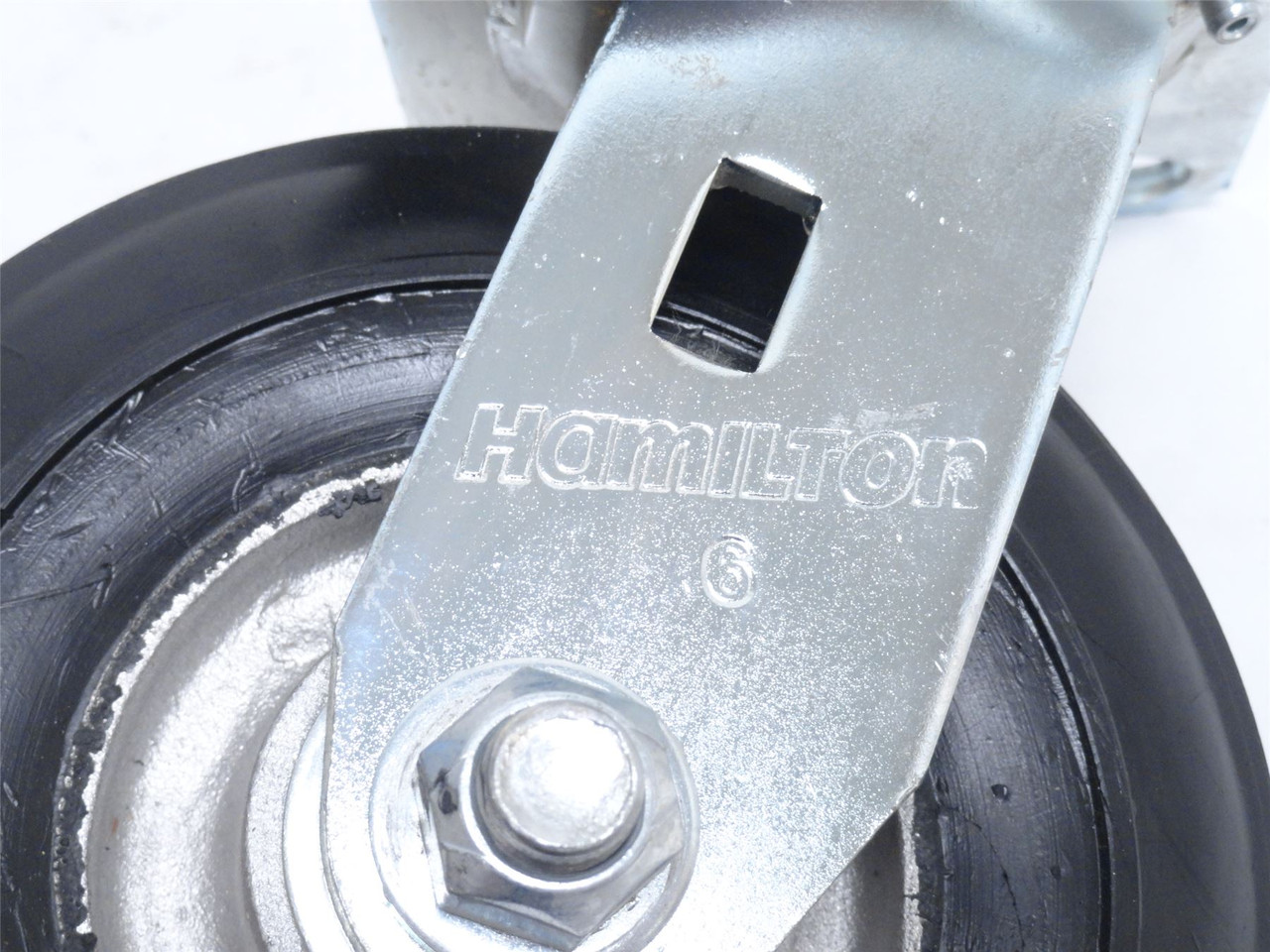 Hamilton S-8526-SU; Cush-N-Flex Semi-Pneumatic Swivel Caster