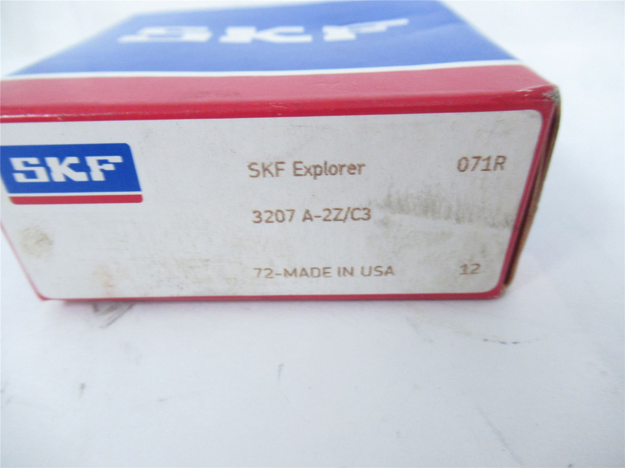 SKF 3207 A2Z/C3; Bearing 35 mm Bore 72 mm OD 27 mm Width
