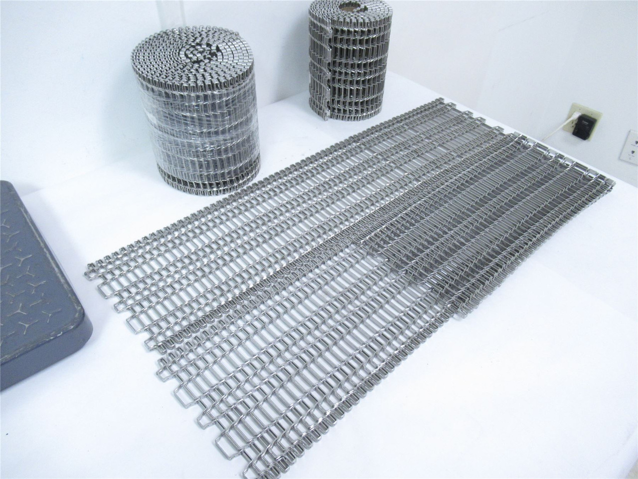 Rexnord 256464; 20' Pactitan 7"Wide Single Edge 3 lane