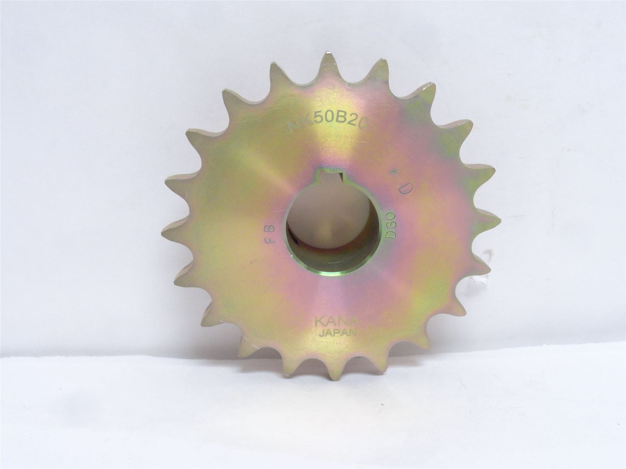 Kana NK50B20-30; Sprocket #50; 20 Teeth; 30mmID
