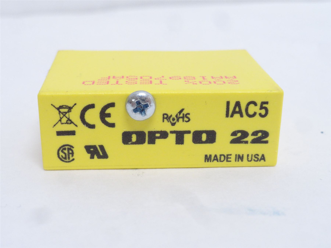 Opto 22 IAC5; I/O Module; 5V Logic; 120VAC