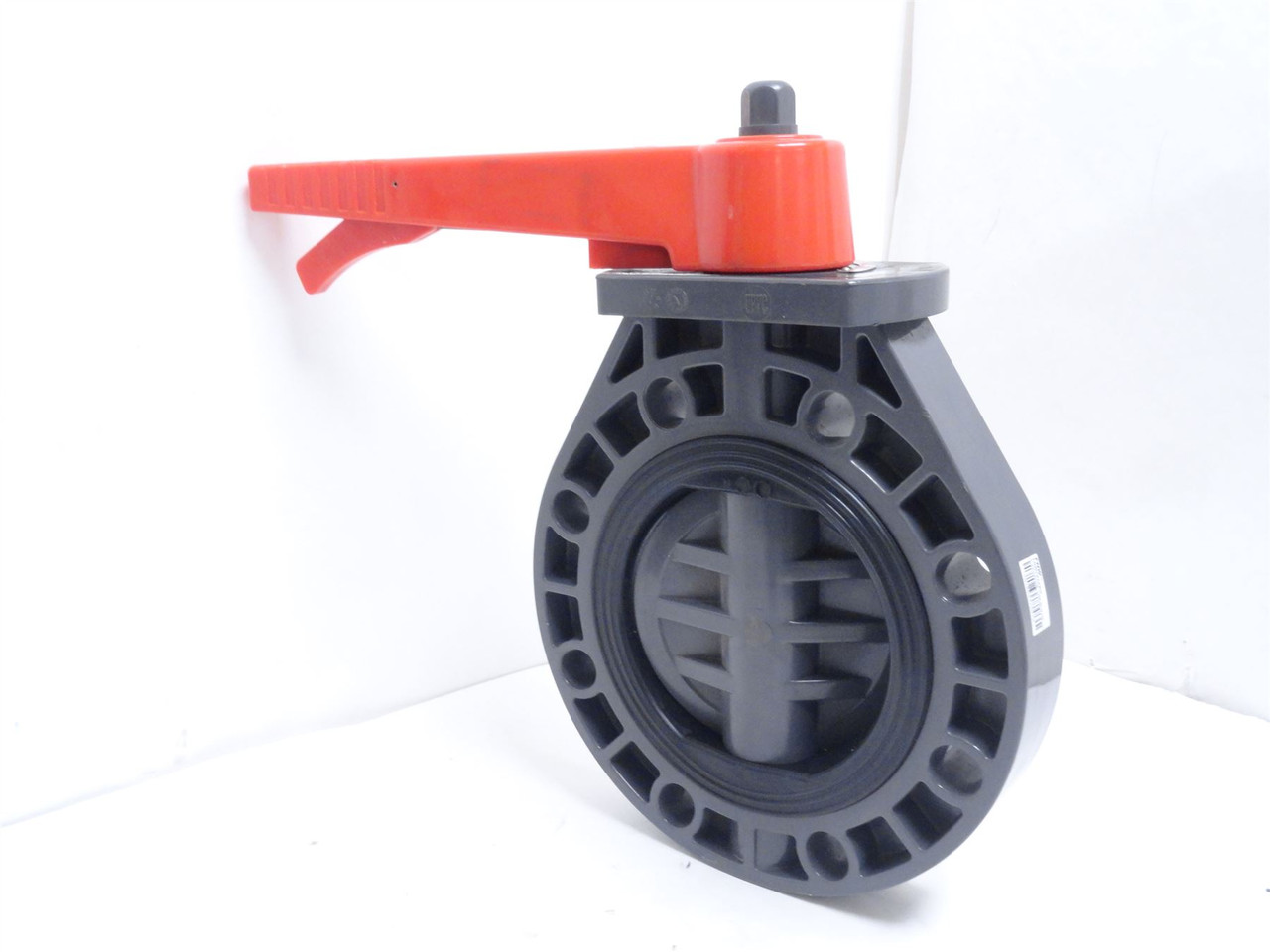 FNW FNW721AEU; PVC Flanged Wafer Lever 6" Butterfly Valve