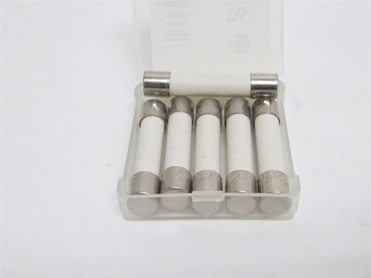 Litlefuse 0326015.V; Lot-6 Ceramic Fuses; 15A; 250VAC