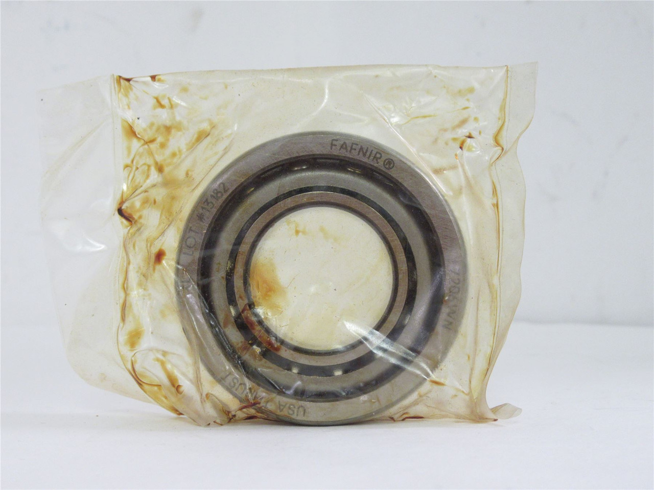 Fafnir 7206WN; Single Row Angular Contact Bearing; 30mmID