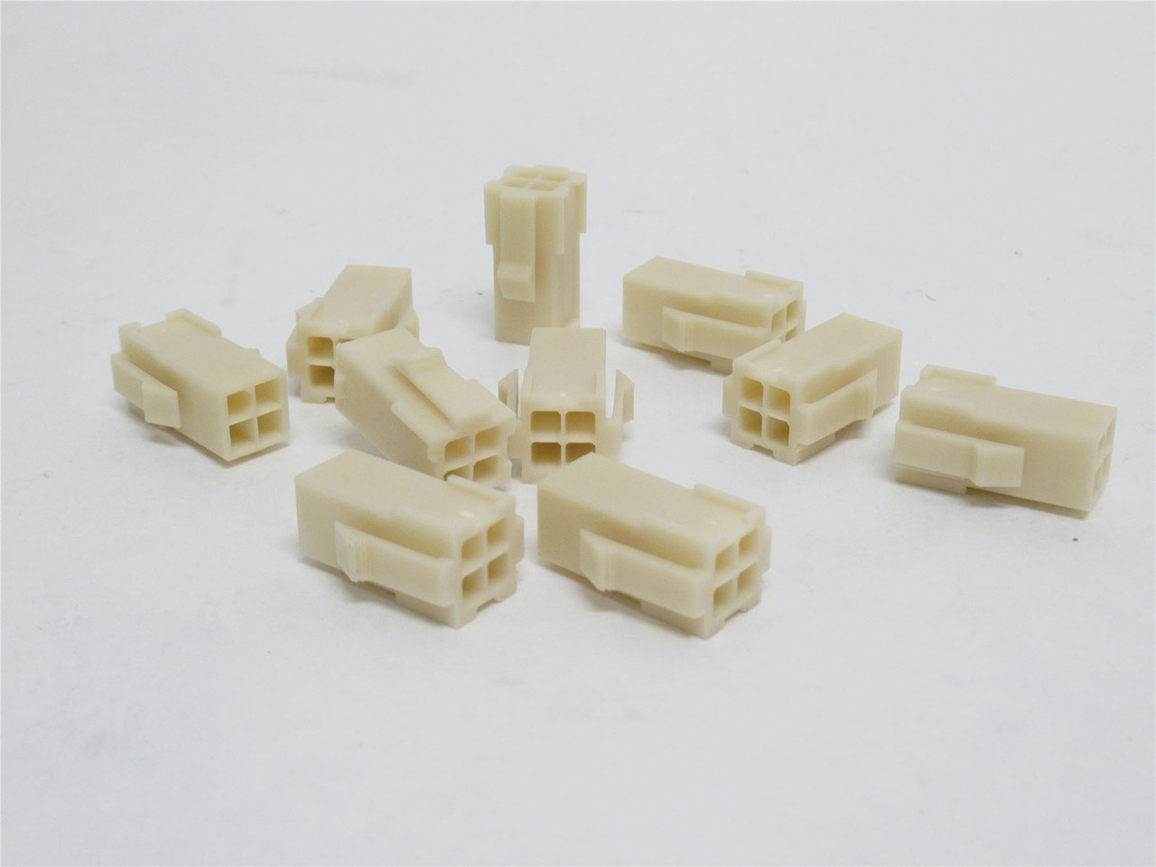 AMP 172159-1; Lot-10 Cap Housings; 4Pos; 3-Row; 600V