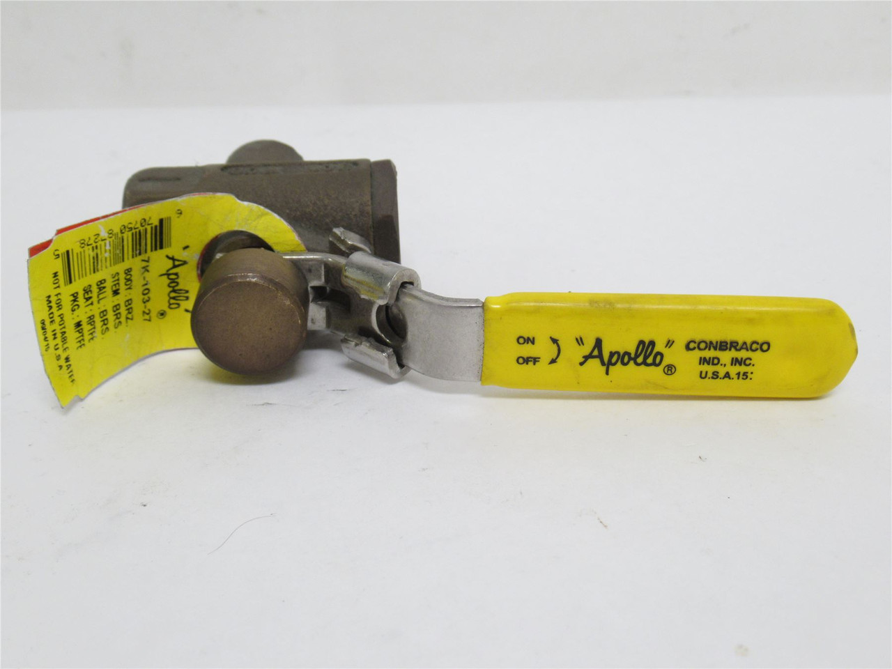 Apollo 7K10327; Bronze Ball Valve  W/Drain; 1/2NPT x 1/2NPT