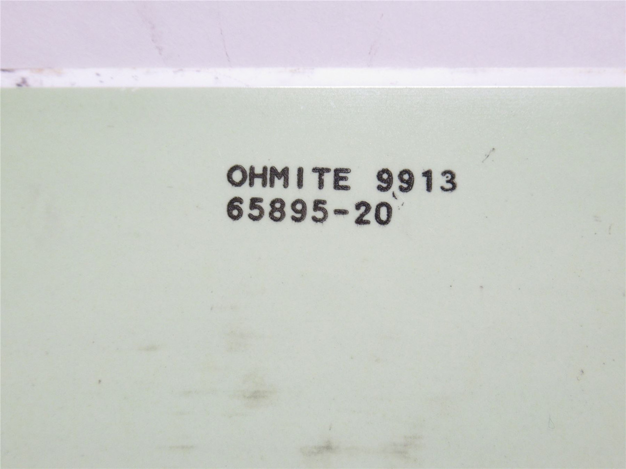 Ohmite 65895-20; Lot-2 Resistors; 20Kohms