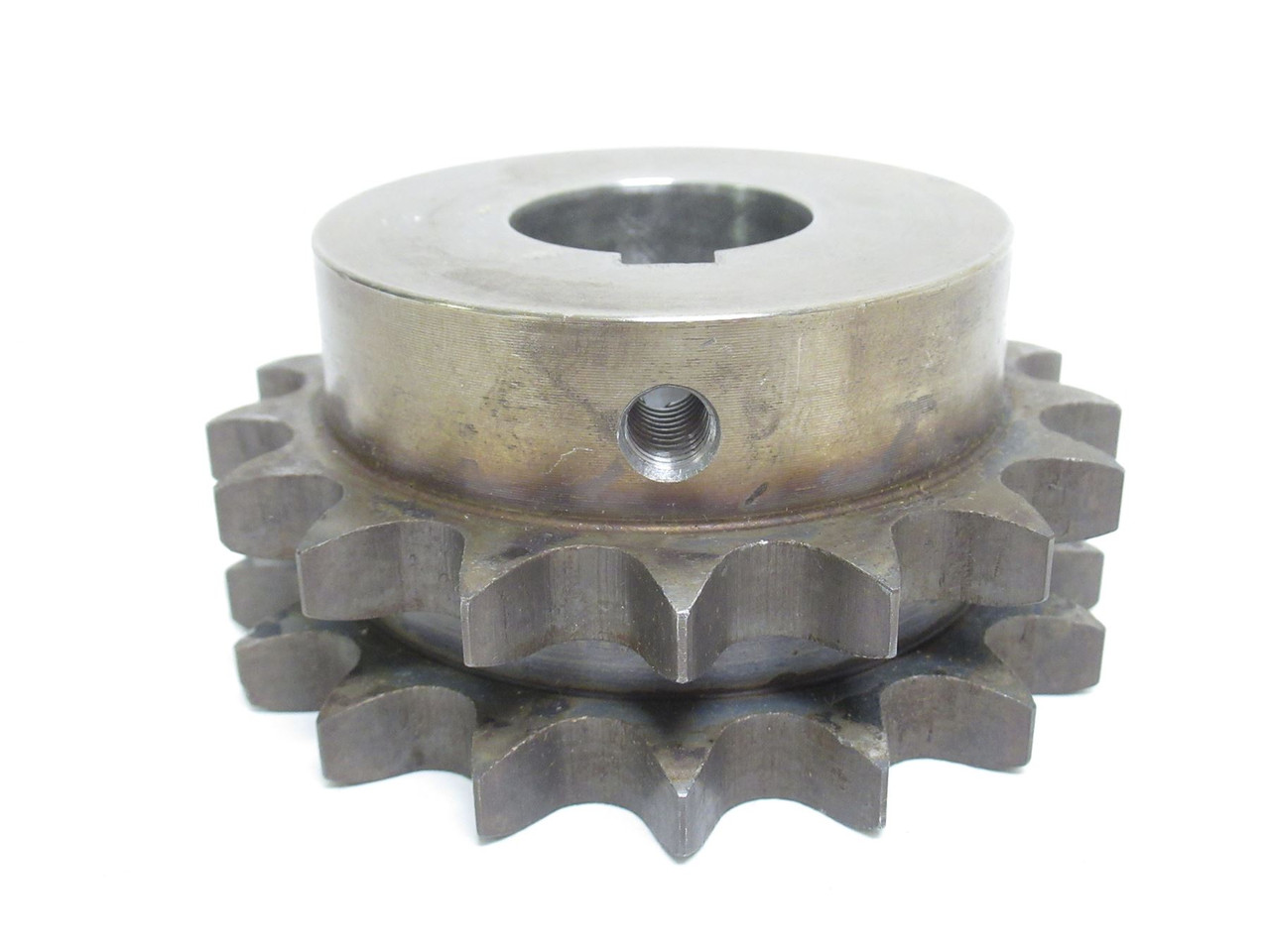MFG- D50B17H; Double Chain Sprocket #50; 17 Teeth; 1.169"ID