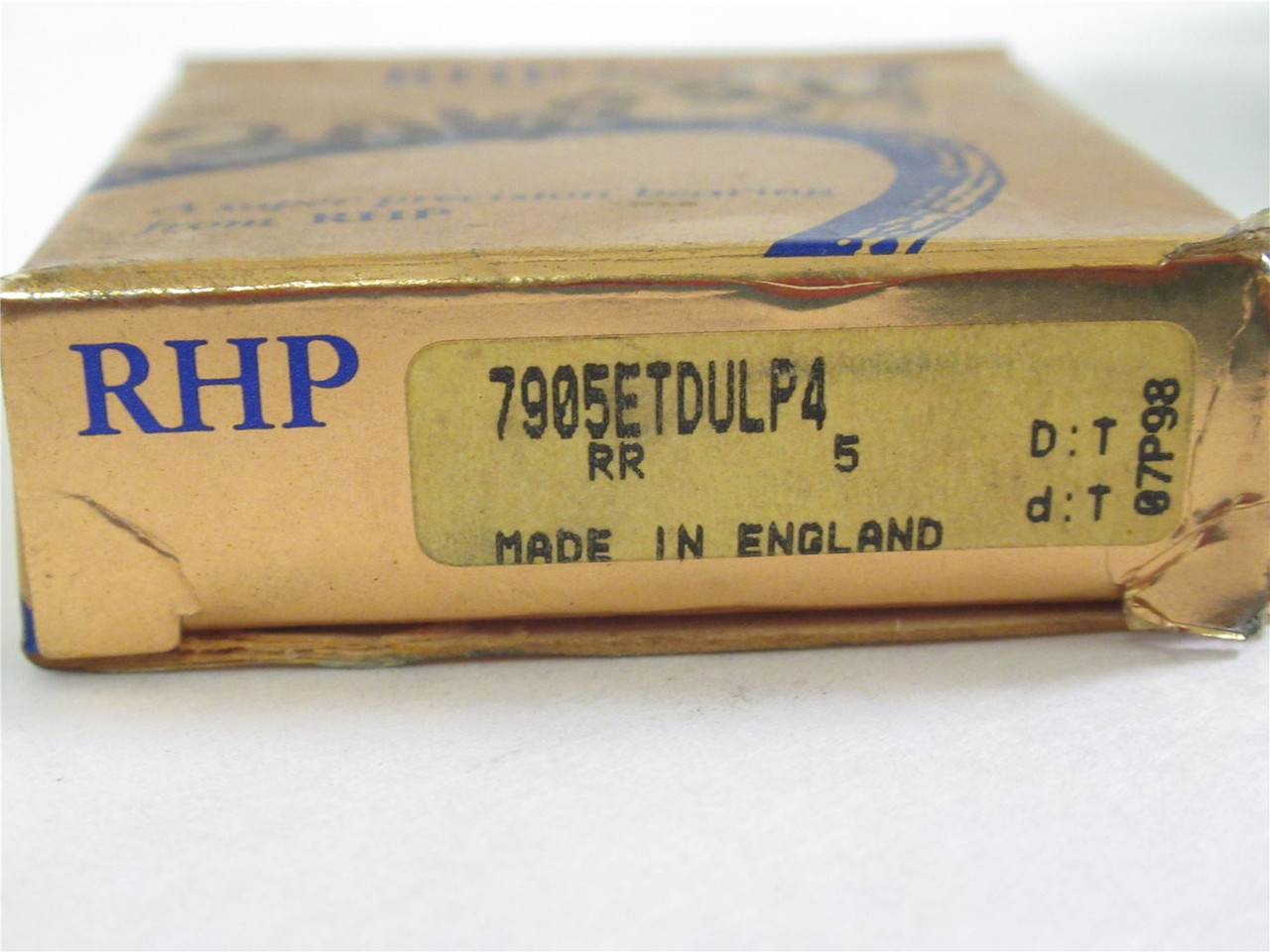 RHP 7905ETDULP4; Angular Contact Bearing; 25mmID; 42mmOD