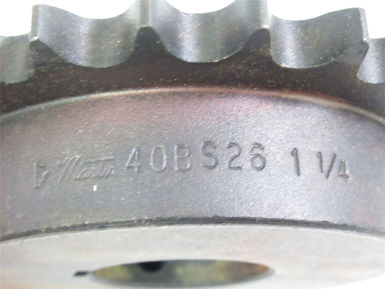 Martin 40BS26-1-1/4; Bored To Size Sprocket; #40; 26 Teeth