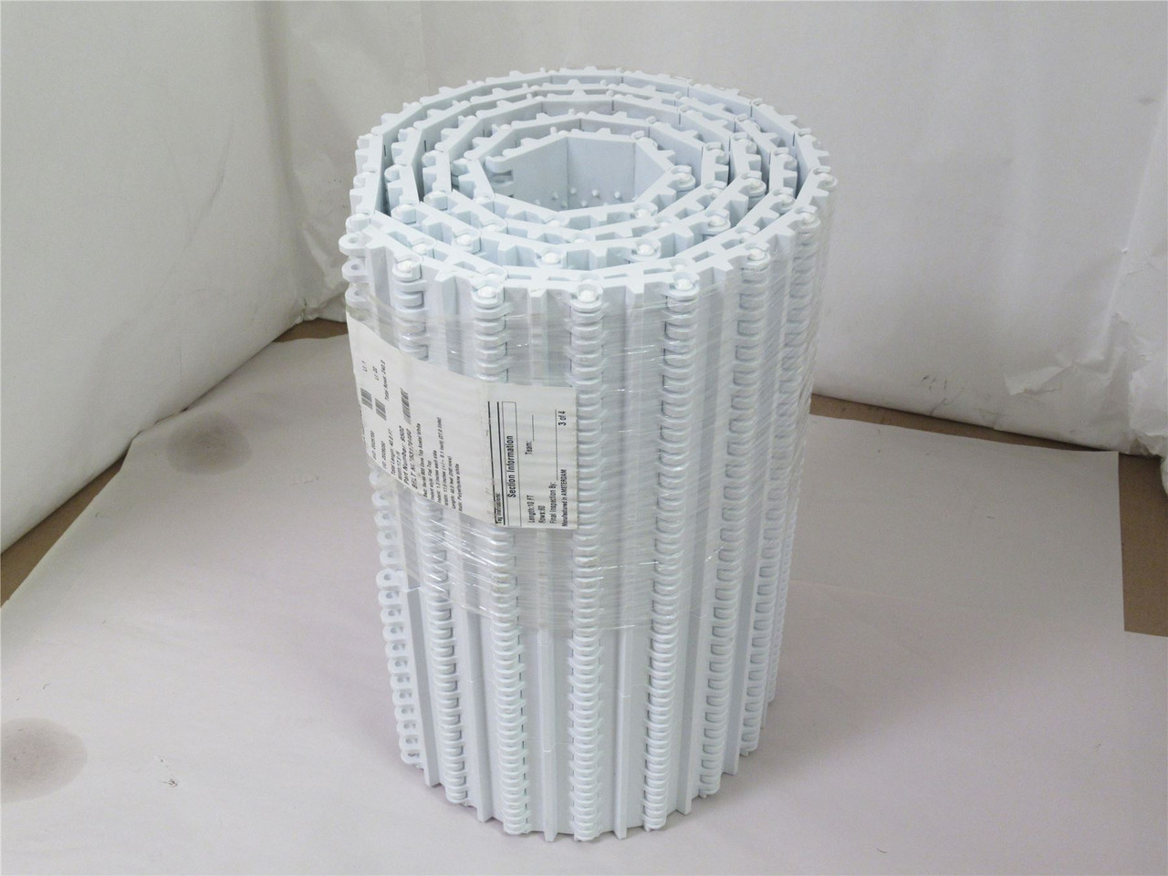 Intralox 9502-10; Series 800 Cone Top Belt 10'L x 17.9"W