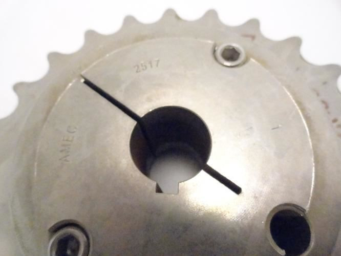 RWI H80-24-2517; Bushed Sprocket # 80; 24T