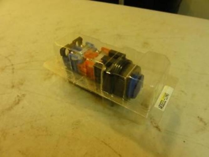 Fuji AR30E0L-11H4S; Push Button; Blue; 30V; 1W (1)NO/(1)NC