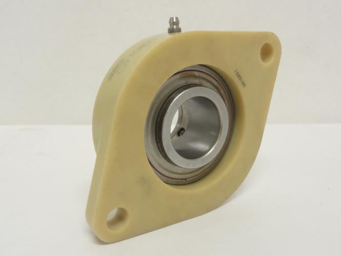 MRC C2F108SSG; Polymer Flange Bearing 1-1/2"ID; 2-Bolt