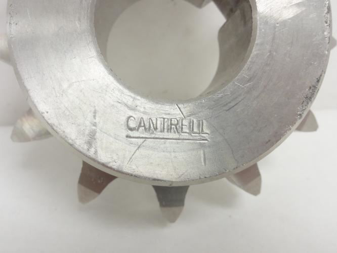 Cantrell 80B12-1-1/2; SS Sprocket # 80; 12T; 1-1/2"ID