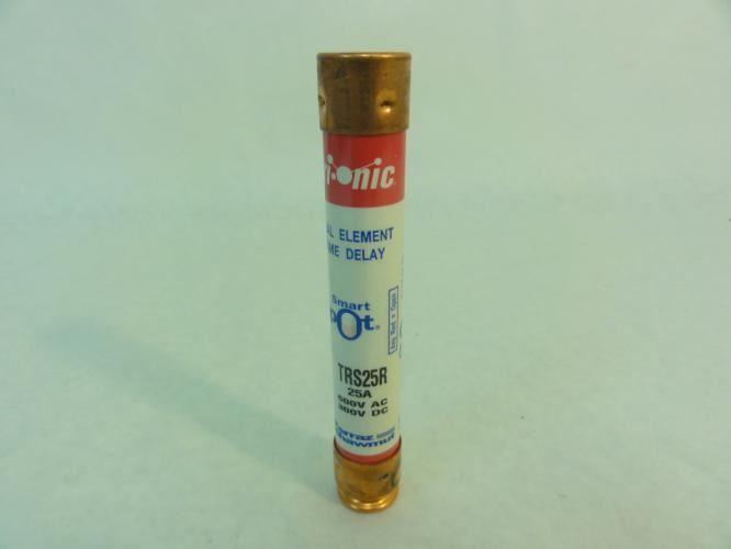 Ferraz TRS25R; Tri-tronic Fuse; 25A; 600VAC; 300VDC