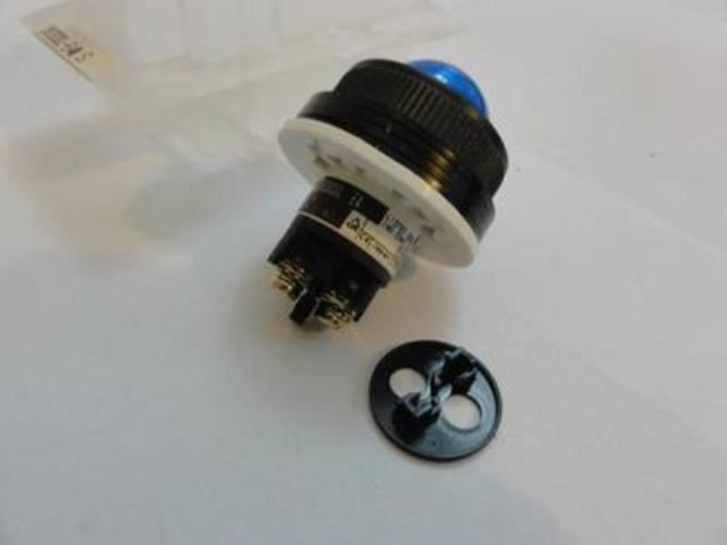 Fuji DR30DOL-E3S; Domed Pilot Light; Blue; 30V 1W Max.