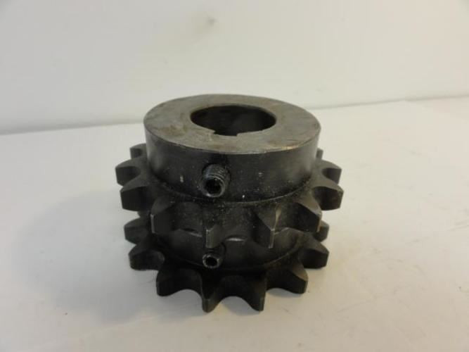 AMEC 60BS15H-1-1/4; Double Sprocket; # 60; 15T; 1-1/4"ID
