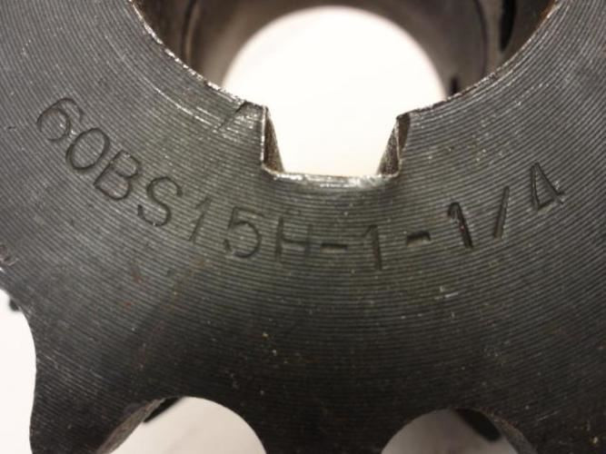 AMEC 60BS15H-1-1/4; Double Sprocket; # 60; 15T; 1-1/4"ID