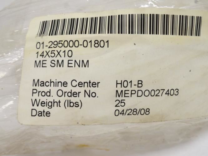FPEC 01-295000-01801; Machine Drum Element 14"OD x 10"ID x 5" W