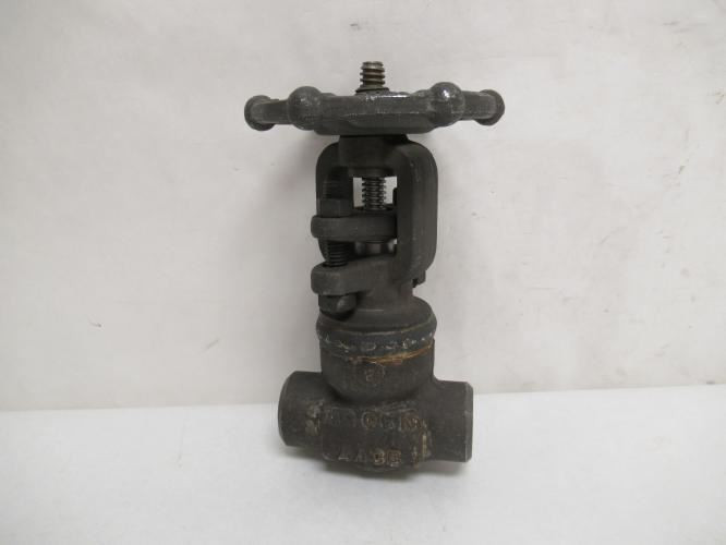 Bonney Forge 1/2" WL 11-LE; Gate Valve; 1/2" NPT x Socket