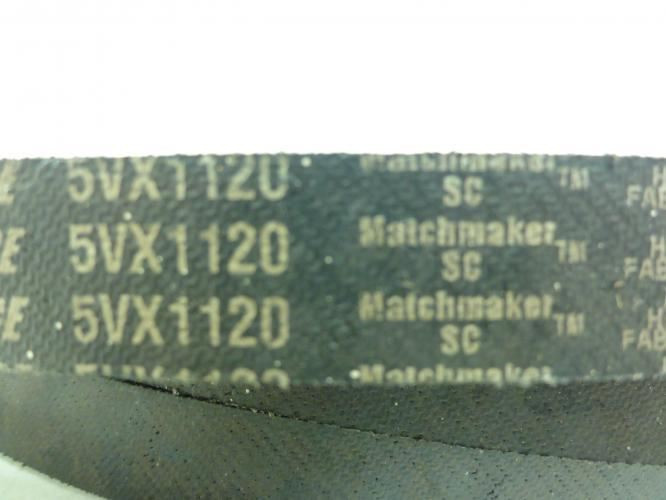 Goodyear 5VX1120; V-Belt 0.625" Top Width; 112" Outside Length