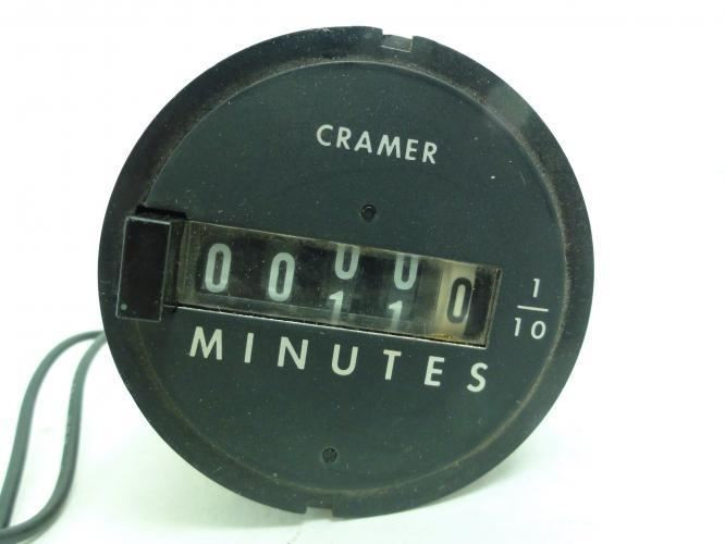 Cramer 636W; Hour Meter; 5-Digit; 115VAC; 2.7 Watts