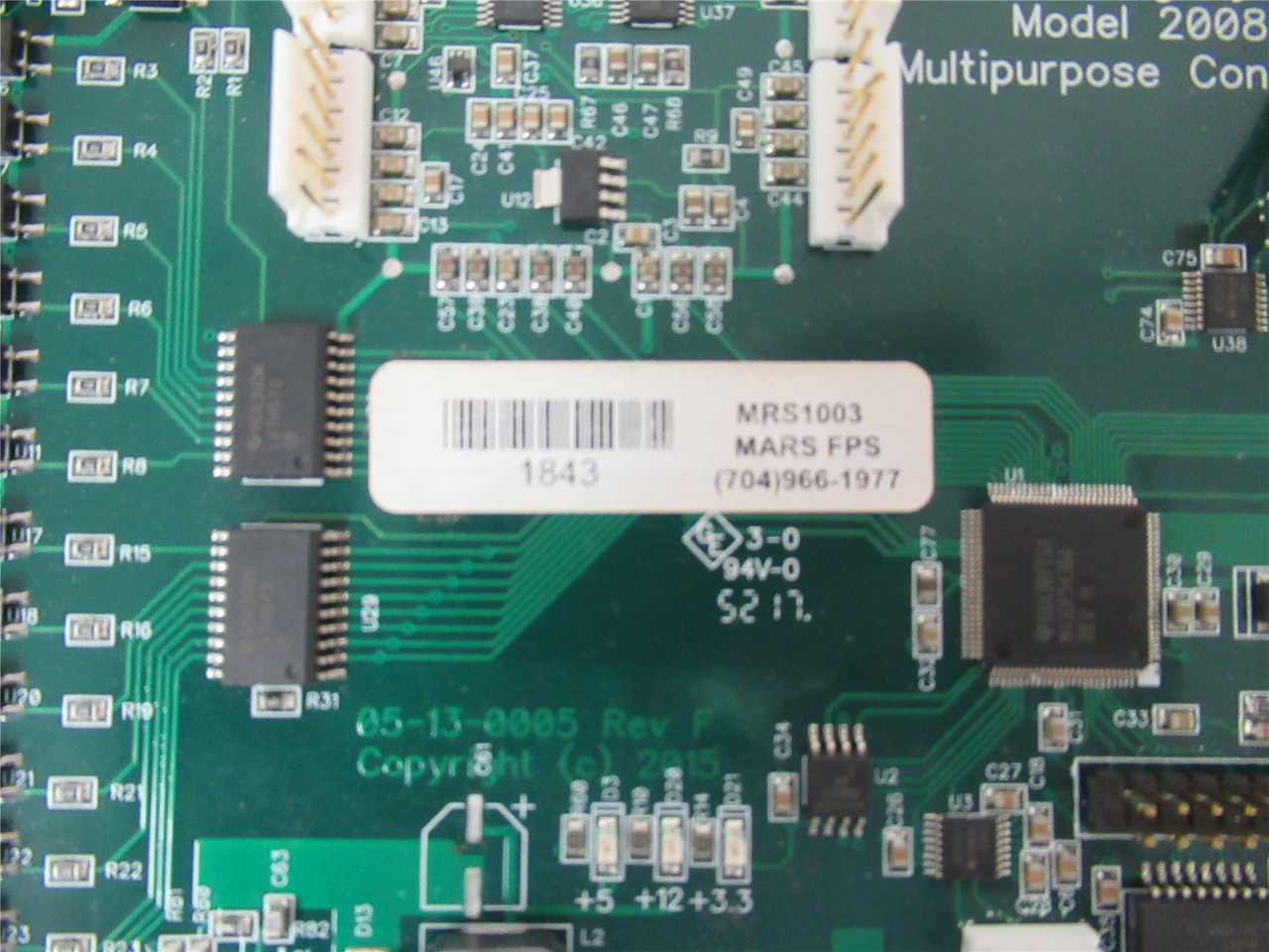 Mars MRS1003; Front Panel Display