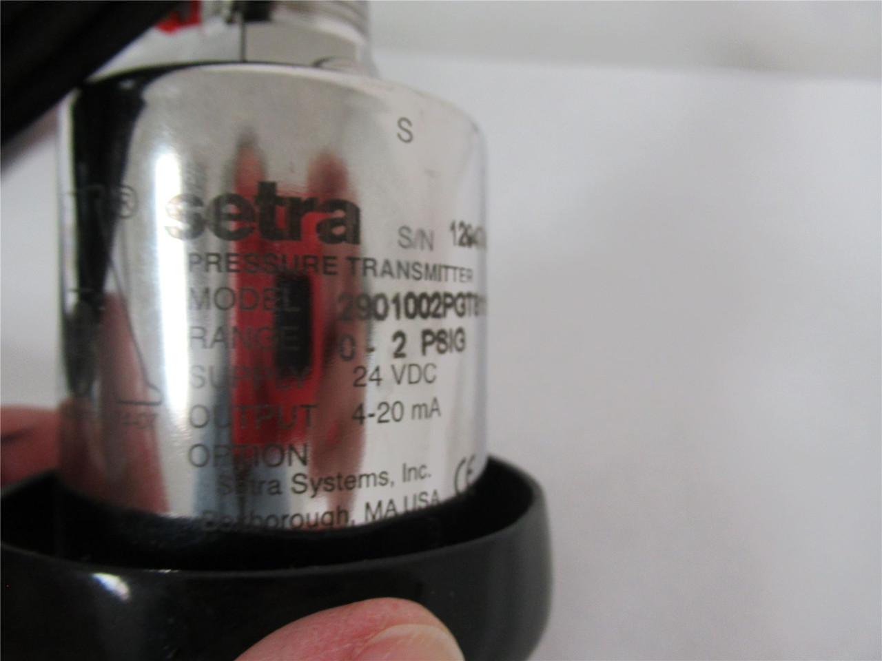 Setra 2901002PGT811153NN; Sanitary Press Tranducer