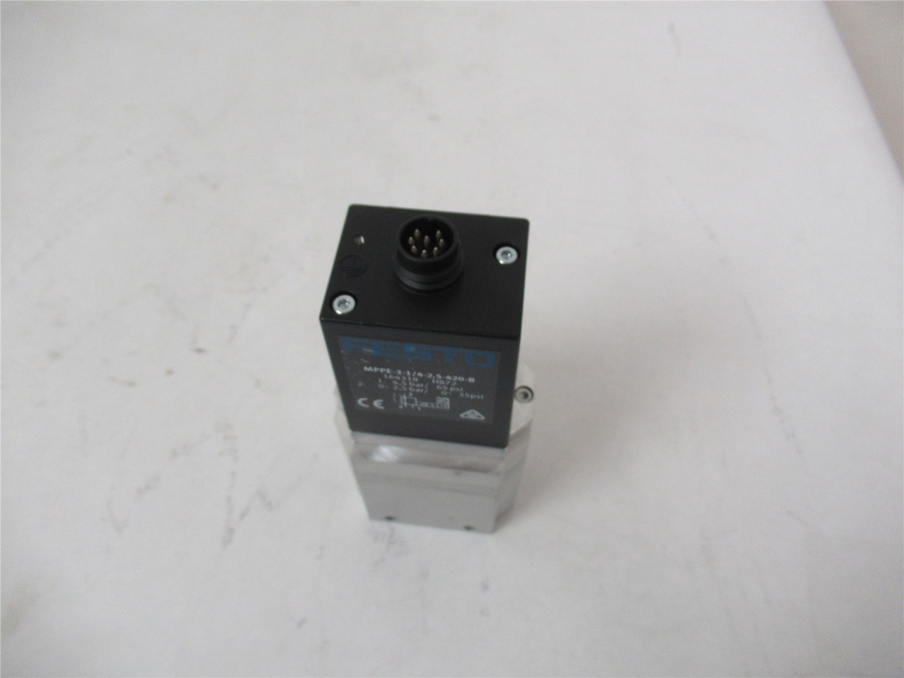 Festo MPPE-3-1/4-2.5-420-B; Pressure Reg G 1/8" 6 BAR 4-20 MA