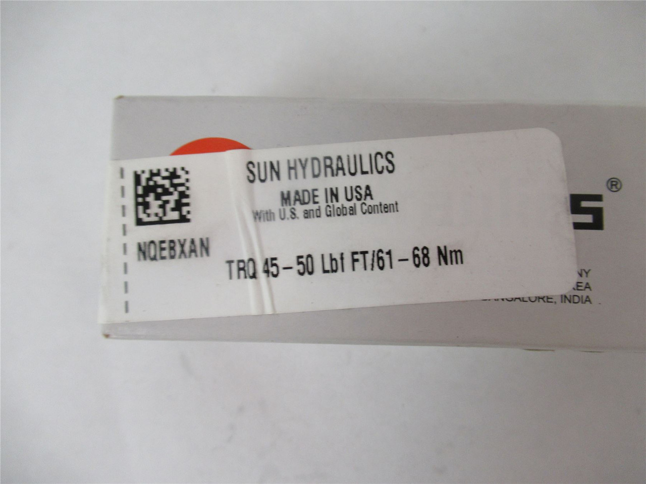 Sun Hydraulics NQEBXAN;  Start Up/Air Bleed Valve 4-50GPM