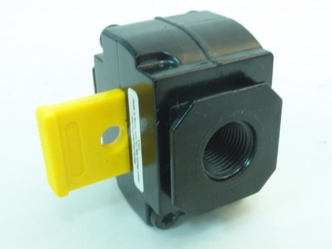 Speedaire 4ZM27A; Lockout Valve; 3/8" NPT; 250PSIG