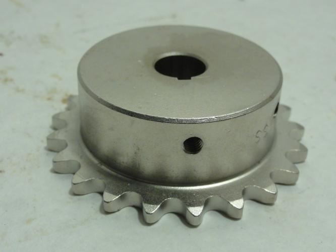 Martin 35B21SS-1/2; Sprocket # 35; 21T; 1/2"ID; SS