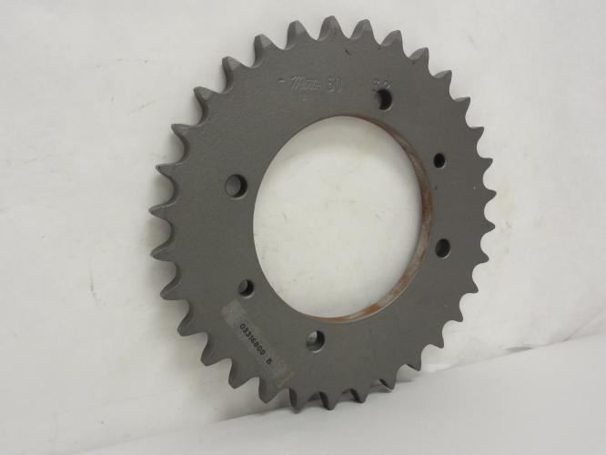 Martin 50A32-3-1/2; Sprocket # 50; Hubless; 32Teeth; Gray