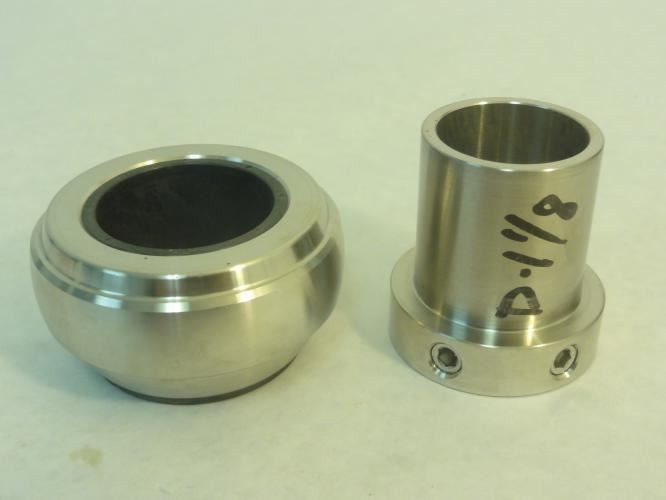 EDT QBIUD9-1-1/8; SST Insert Bearing; 1-1/8"ID; 62mm OD