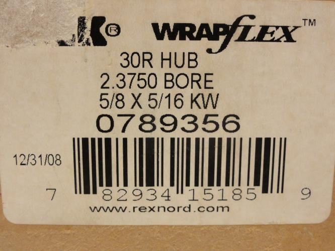 Faulk 789356; Jaw Coupling Hub; 2.37"ID; Size: 30