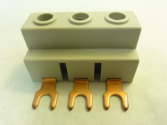 Cutler-Hammer C320MSB4; Terminal Block; 65A; 600VAC