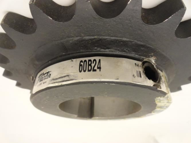 Martin 60B24-2-7/16; Sprocket # 60; 24T; 2-7/16"ID