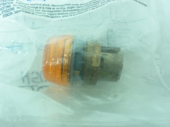 Allen-Bradley 800EM-PL5; Optic Pilot Light; Amber; 22.5MM