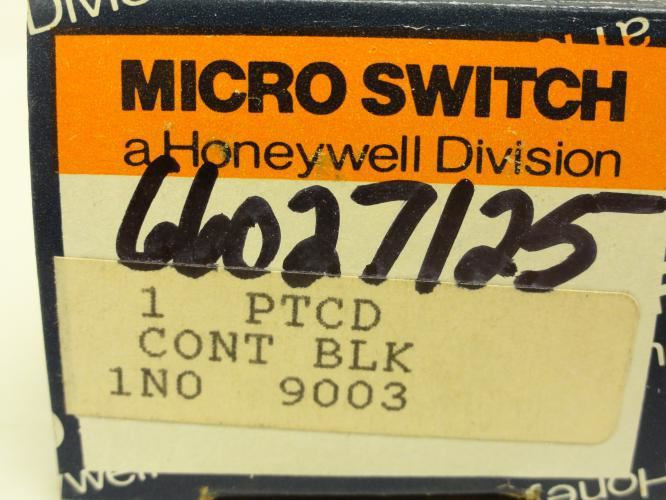 Micro-Switch PTCD-9003; Switch Block; 600VAC; 125/250VDC; 1-NO